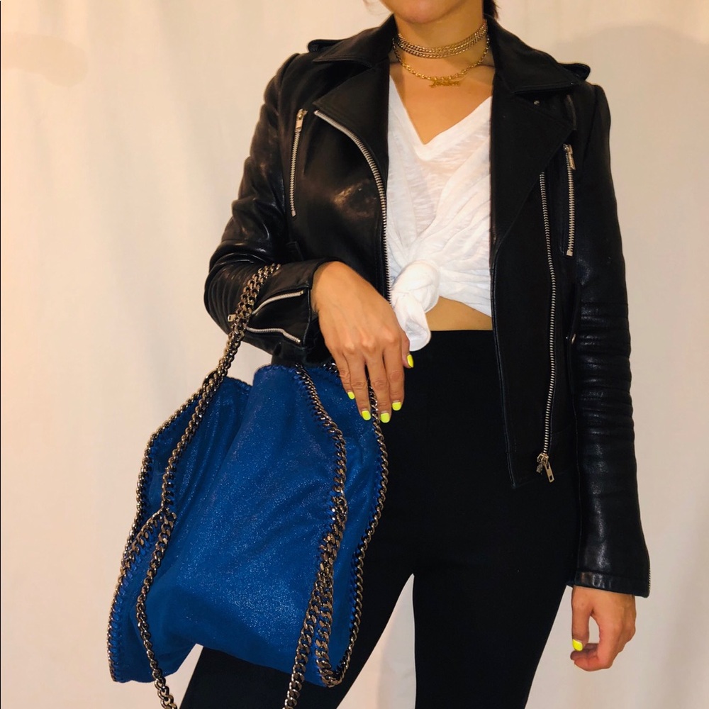 BLUE Stella McCartney Falabella Bag